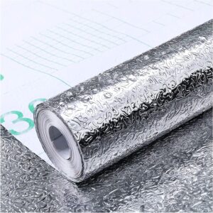 Embossed Kitchen Wallpaper self-Adhesive Thickened Cabinet Moisture-Proof and Waterproof 60cm×5m