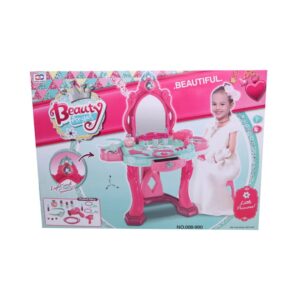 Princess Makeup Set Dressing Table Toy with Light and Sound